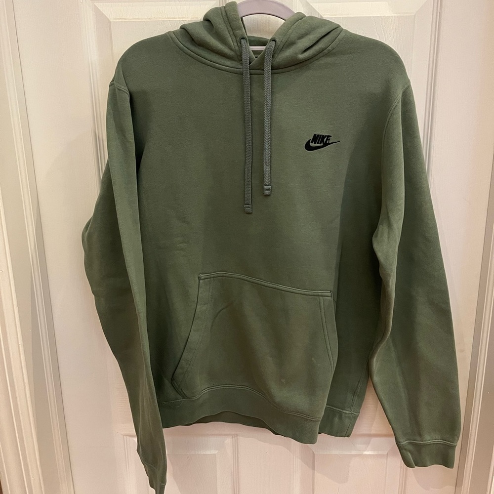 Nike slate earth green hoodie